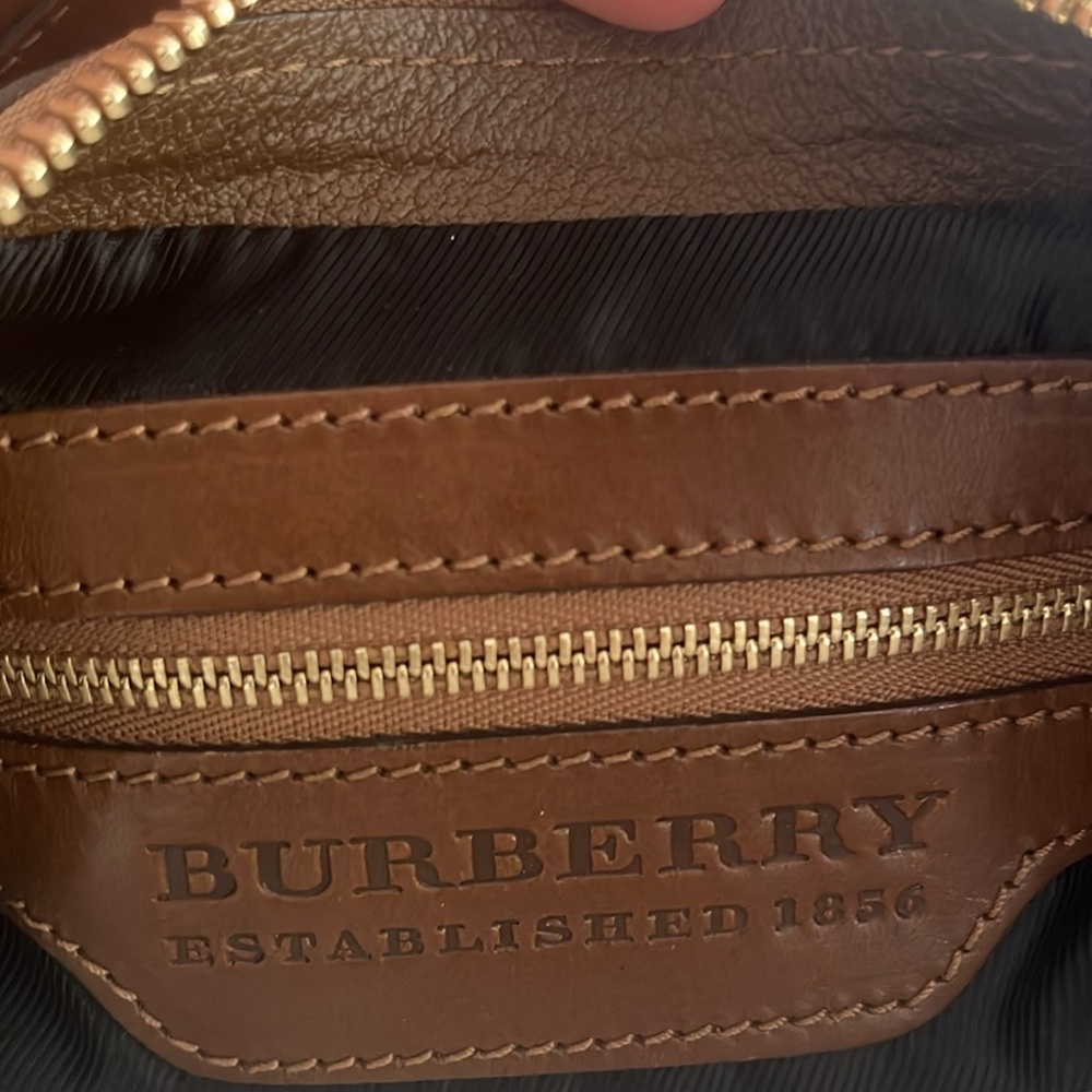 Burberry Prorsum Large Leather Metal StitchTote Bag - Picture 11 of 16